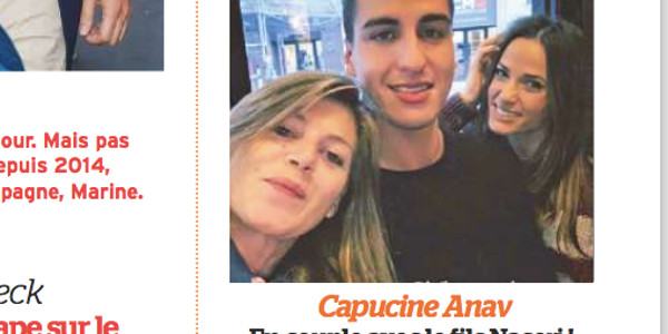 Capucine Anav en couple avec Julian, le fils de Samy Naceri