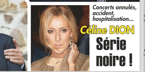 Céline Dion, accident, hospitalisation, la série noire continue