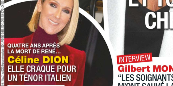 Céline Dion, "folle" d'un ténor italien, angoissante nouvelle