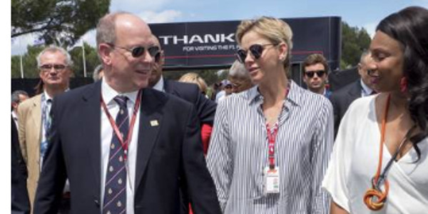 Charlène de Monaco au Grand prix de France, de nouvelles photos dévoilées