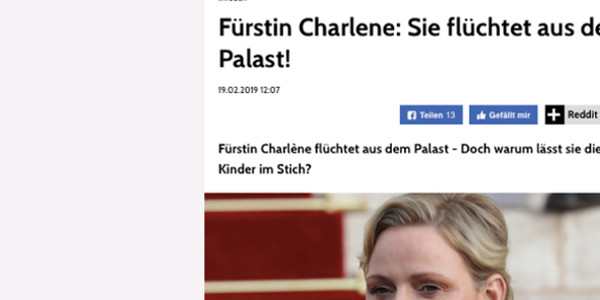 Charlène de Monaco, elle s'échappe du palais