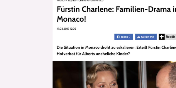 Charlène de Monaco, « interdiction de séjour » à ses beaux-enfants, la décision implacable