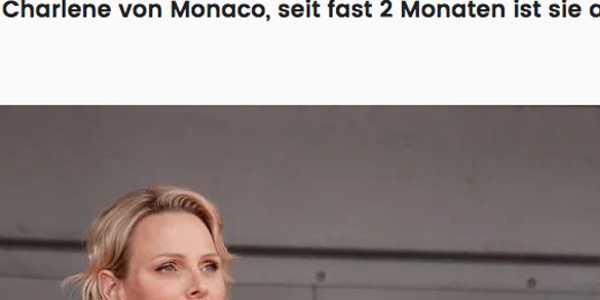 Charlène de Monaco, planquée au palais, grossesse, enfin un signe de vie (photo)