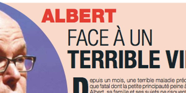 Charlène et Albert de Monaco « face à un terrible virus »