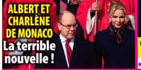 Charlène et Albert de Monaco, "triste nouvelle" au Rocher, l'annonce choc