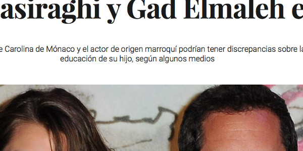 Charlotte Casiraghi « distante » de Gad Elmaleh, cette terrible maladie en cause