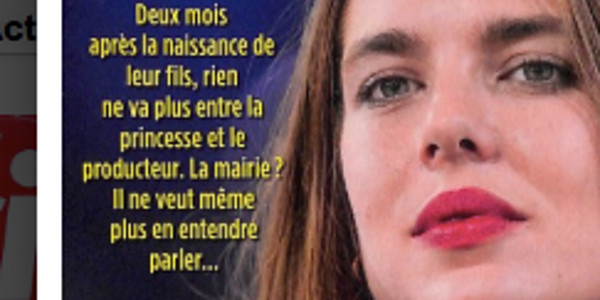 Charlotte Casiraghi, un mariage bling bling, son fiancé a-t-il pris peur ?