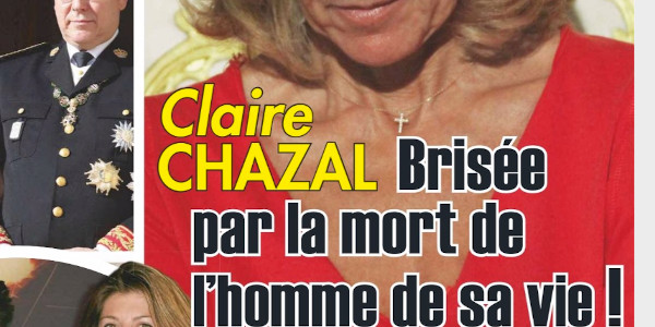 Claire Chazal, brisée par la mort de l'homme de sa vie