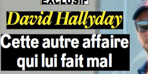 David Hallyday, 54000 euros par heure, rattrapé par une sombre affaire