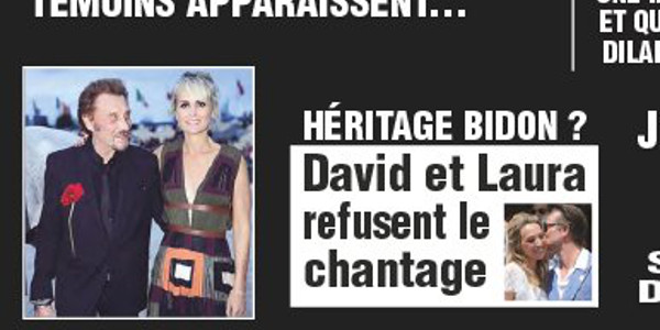 David Hallyday et Laura Smet, héritage bidon, ils refusent le chantage