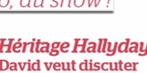 David Hallyday étonne, il veut discuter avec Laeticia