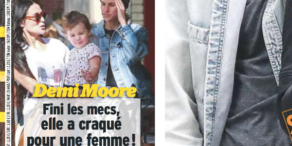 Demi Moore, fini les mecs, elle a craqué pour une femme (photo)