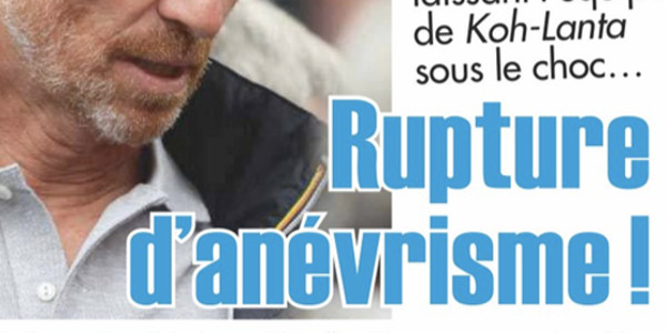 Denis Brogniart, drame, rupture d'anévrisme