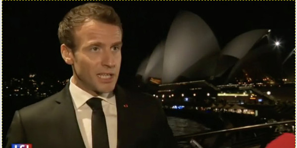 Emmanuel Macron en Australie : « Mon travail n'est pas de regarder la télévision »