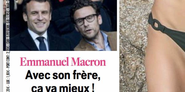 Emmanuel Macron, ça matche avec son frère, sa reflexion désagréable oubliée
