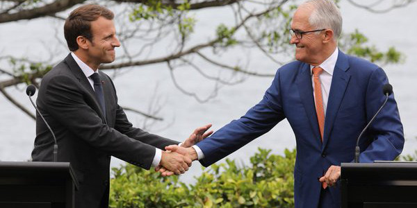 Australie : Emmanuel Macron, le lapsus gênant de Macron sur la femme du Premier ministre (vidéo)