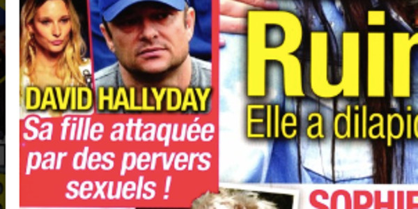 Estelle Lefébure et David Hallyday, leur fille « attaquée » par des pervers sexuels