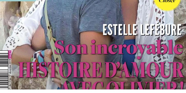 Estelle Lefébure, Olivier, Noël au soleil, la photo d'Emma Smet qui en dit long