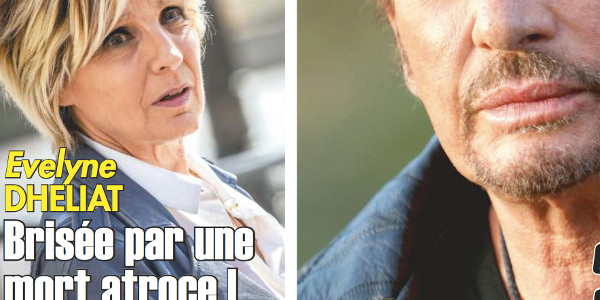 Evelyne Dhéliat brisée par une mort atroce