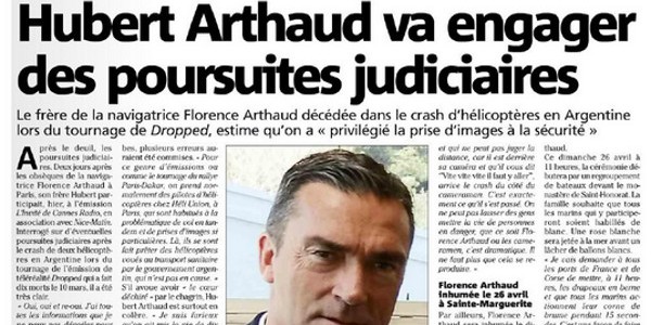 Attaquée par le frère de Florence Arthaud, la production de Dropped répond