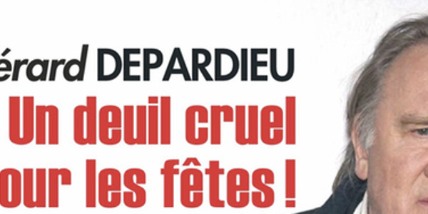 Gérard Depardieu, drame, un deuil cruel pour les fêtes