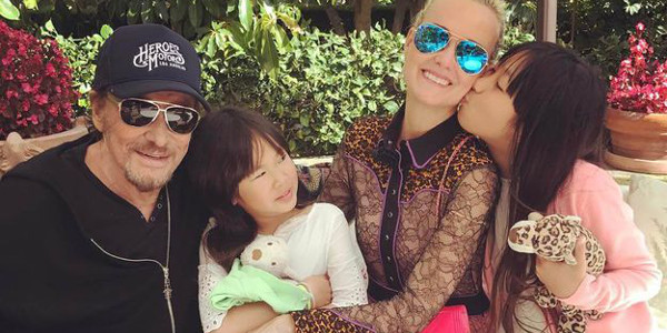 Jade Hallyday, de tendres souvenirs avec son papa