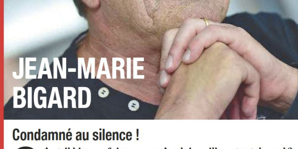 Jean-Marie Bigard, le cauchemar, condamné au silence