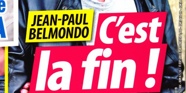 Jean-Paul Belmondo, graves ennuis, la fin, la photo qui en dit long