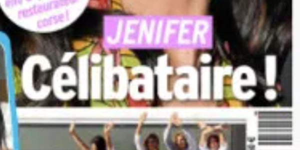 Jenifer "déjà célibataire", déclaration qui en dit long (photo)