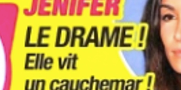 Jenifer, drame, "sueurs froides" pour son mari, "passage à tabac"
