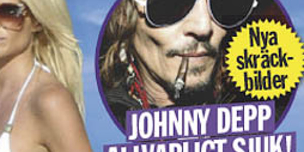 Johnny Depp « gravement malade », nouvelles images d'horreur » (photo)