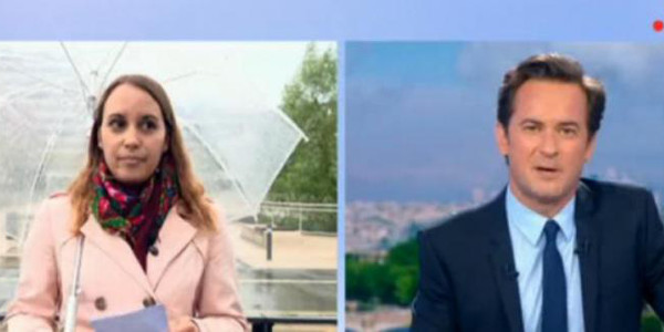 Une jour­na­liste de France 2 fait un malaise en plein repor­tage