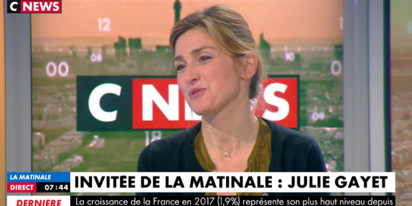 Julie Gayet ira aux Oscars sans François Hollande