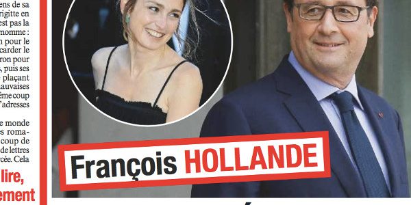 Julie Gayet, une épaule et un soutien pour François Hollande qui pleure encore son frère