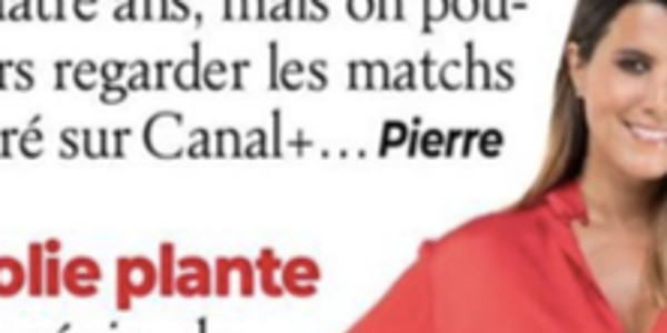 Karine Ferri, au fond du seau, message qui lui fond le coeur