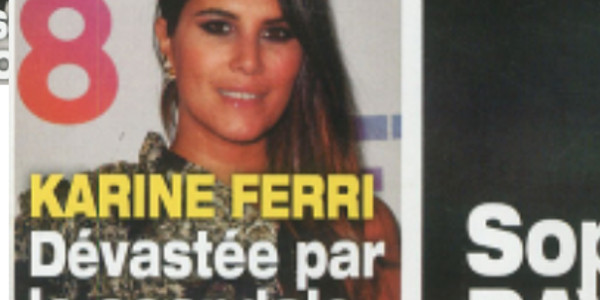 Karine Ferri, dévastée par le scandale, grande décision (photo)