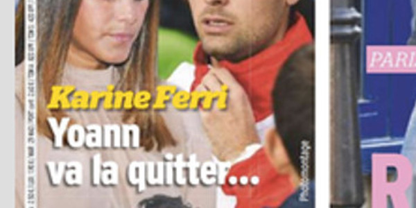 Karine Ferri, « distance » avec Yoann Gourcuff, énigmatique message qui en dit long (photo)