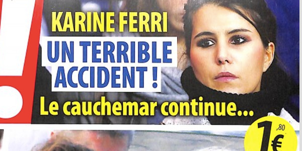 Karine Ferri, « un terrible accident », le cauchemar continue