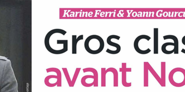 Yoann Gourcuff, Karine Ferri, ça chauffe, décision implacable de l'animatrice