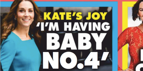 Kate Middleton, bébé numéro 4, la duchesse fracasse la tradition royale (photo)