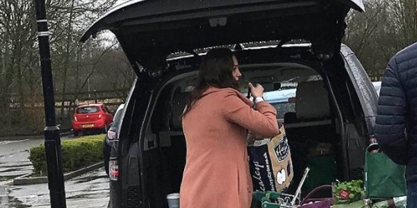 Kate Middleton fait ses courses elle-même (photos)