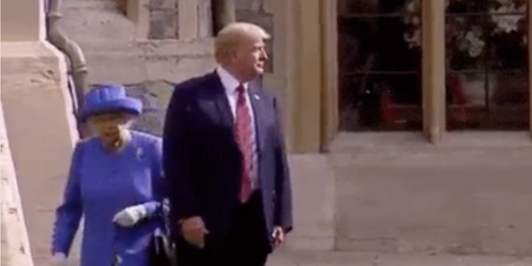 La reine Elisabeth « méprisée » par Donald Trump (vidéo)