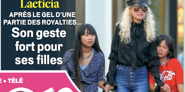 Laeticia Hallyday, après le gel des royalties, son geste fort pour ses filles