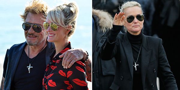 Laeticia Hallyday cache sa croix par « peur » de David et Laura