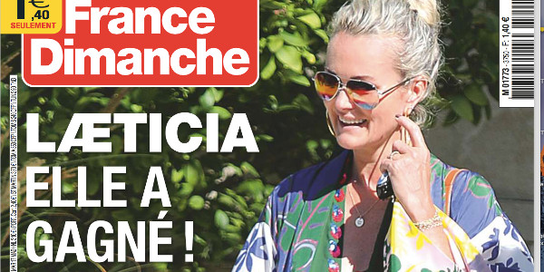 Laeticia Hallyday, « elle a gagné », selon France Dimanche