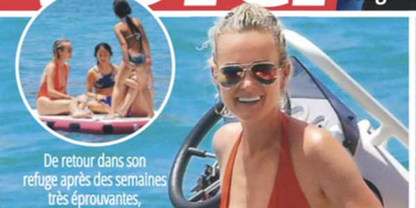 Laeticia Hallyday, un moral en hausse après son séjour à Saint-Barth