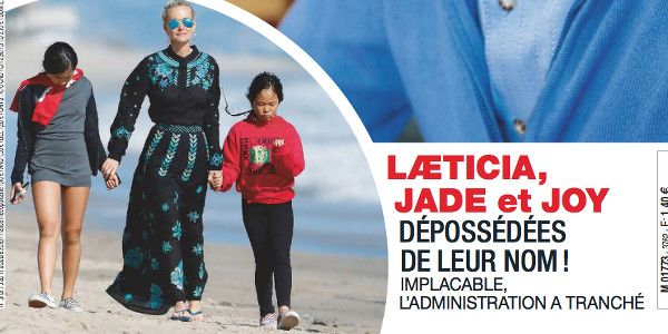 Laeticia Hallyday, Jade et Joy dépossédées de leur nom