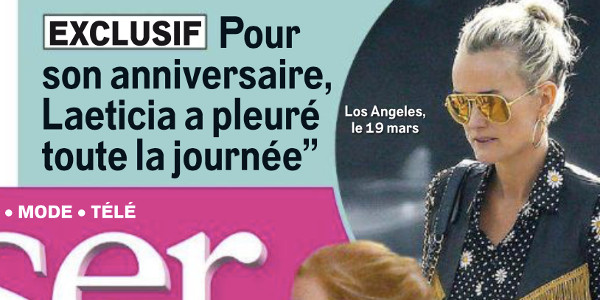 Laeticia Hallyday « a pleuré toute la journée de son anniversaire »