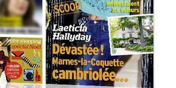 Laeticia Hallyday dévastée, sa villa à Marnes-la-Coquette cambriolée