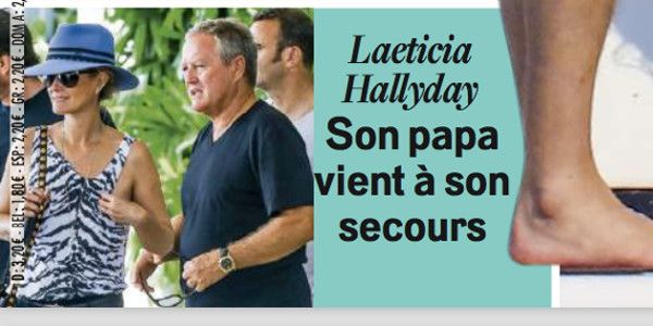 Laeticia Hallyday, son papa vient à son secours